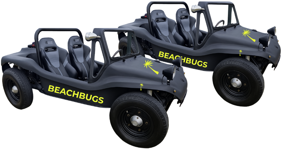 Beach buggy on the beach