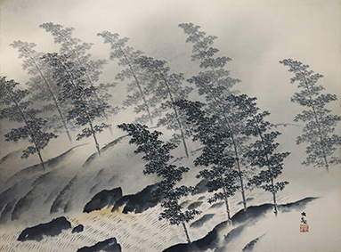 横山大観 竹雨 買取実績