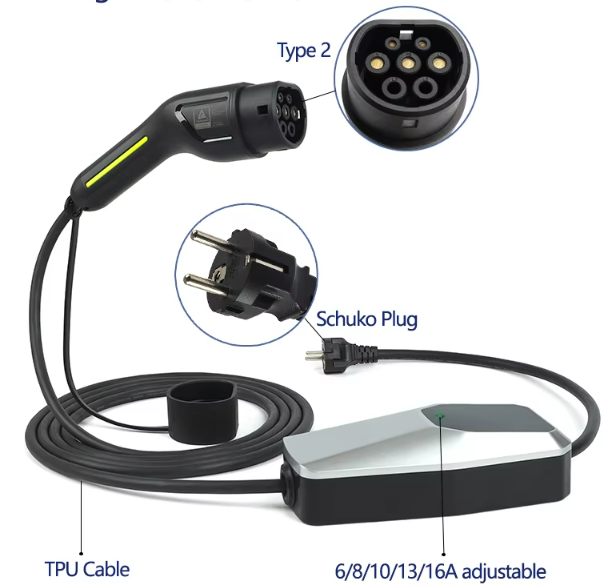 Chargeur Portable EV 3.5 kW