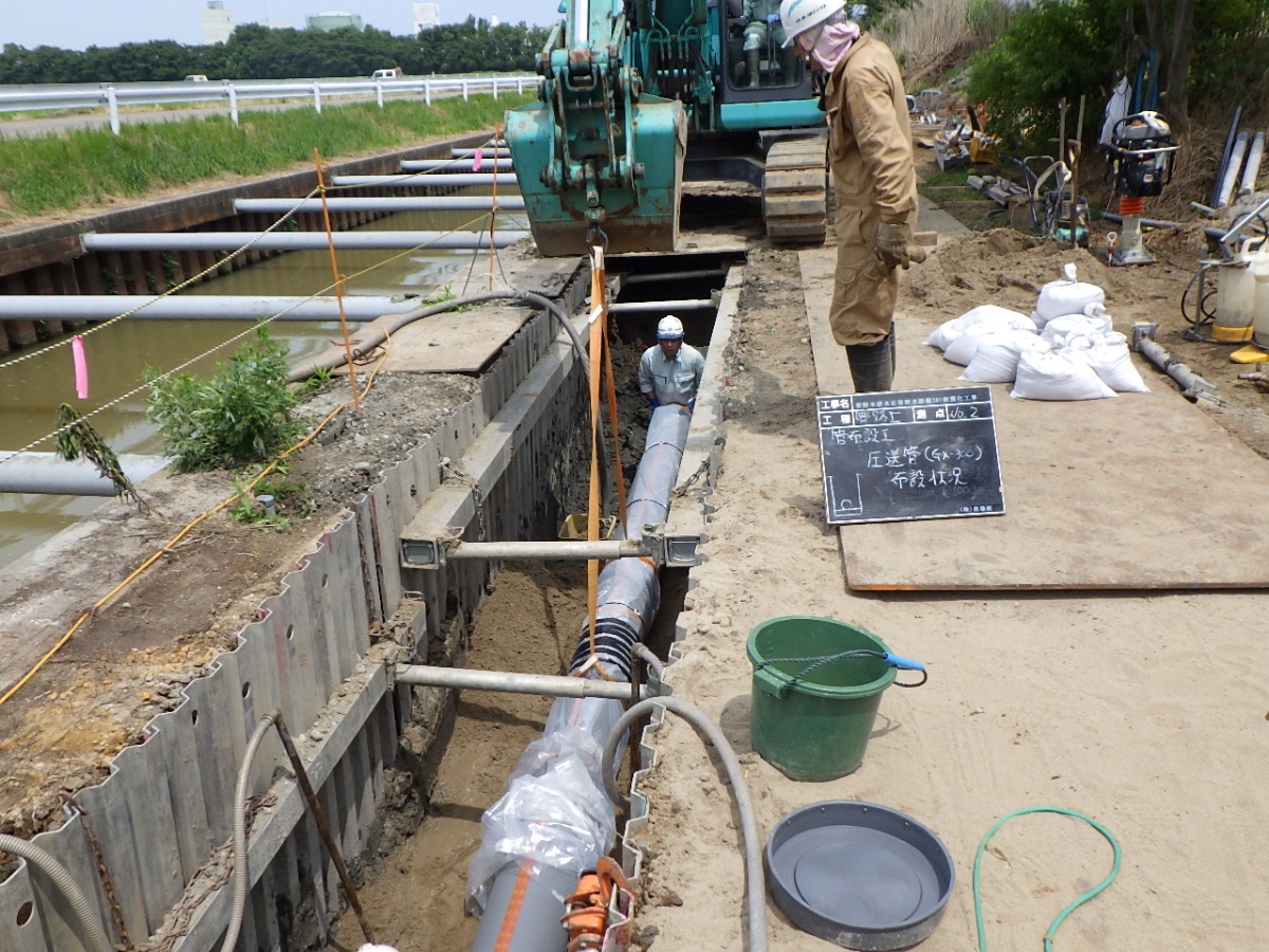 曽野木排水区曽野木幹線387耐震化工事