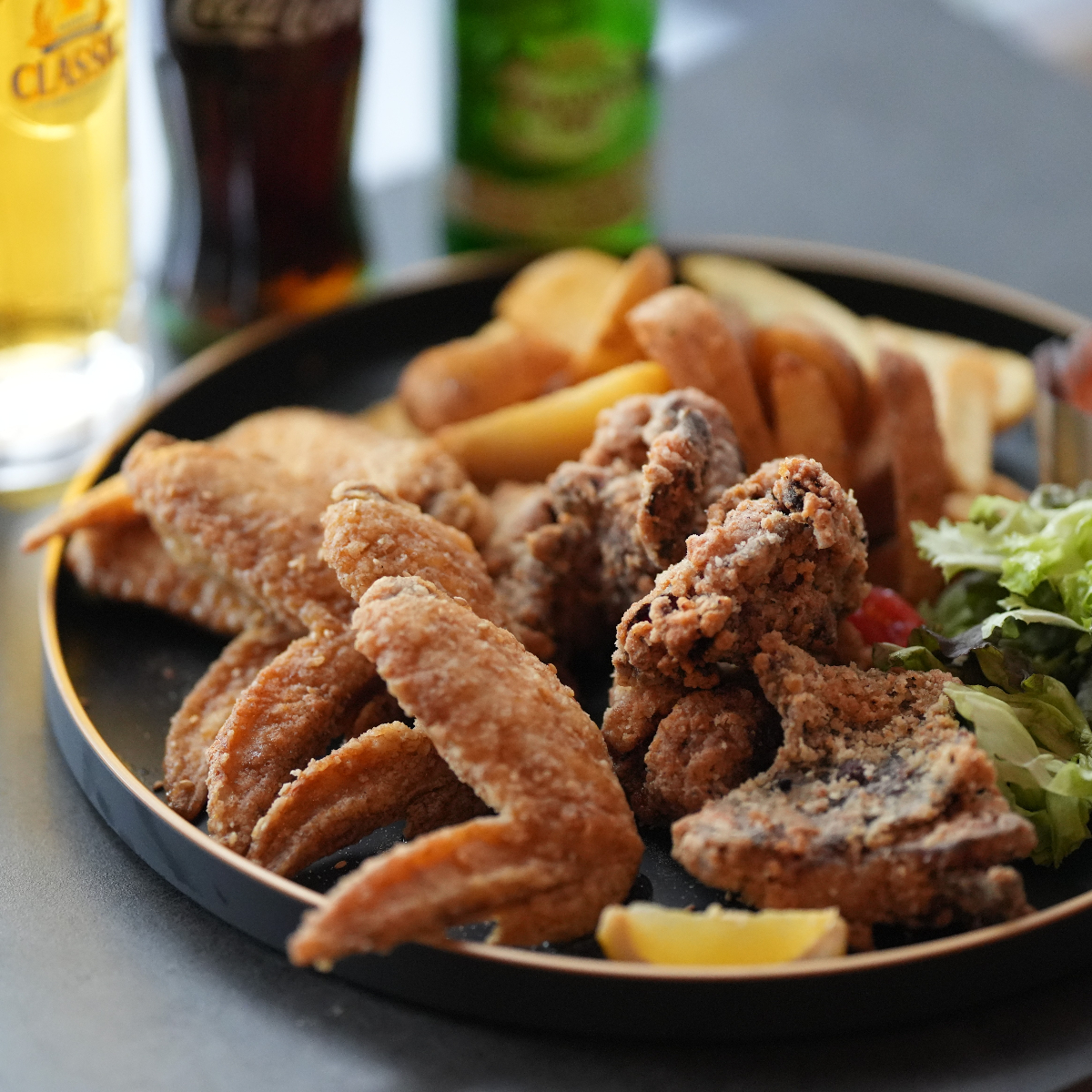 Deluxe Fried Combo Platter