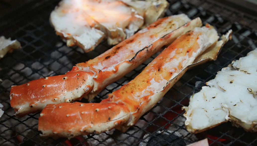 Grilled King Crab