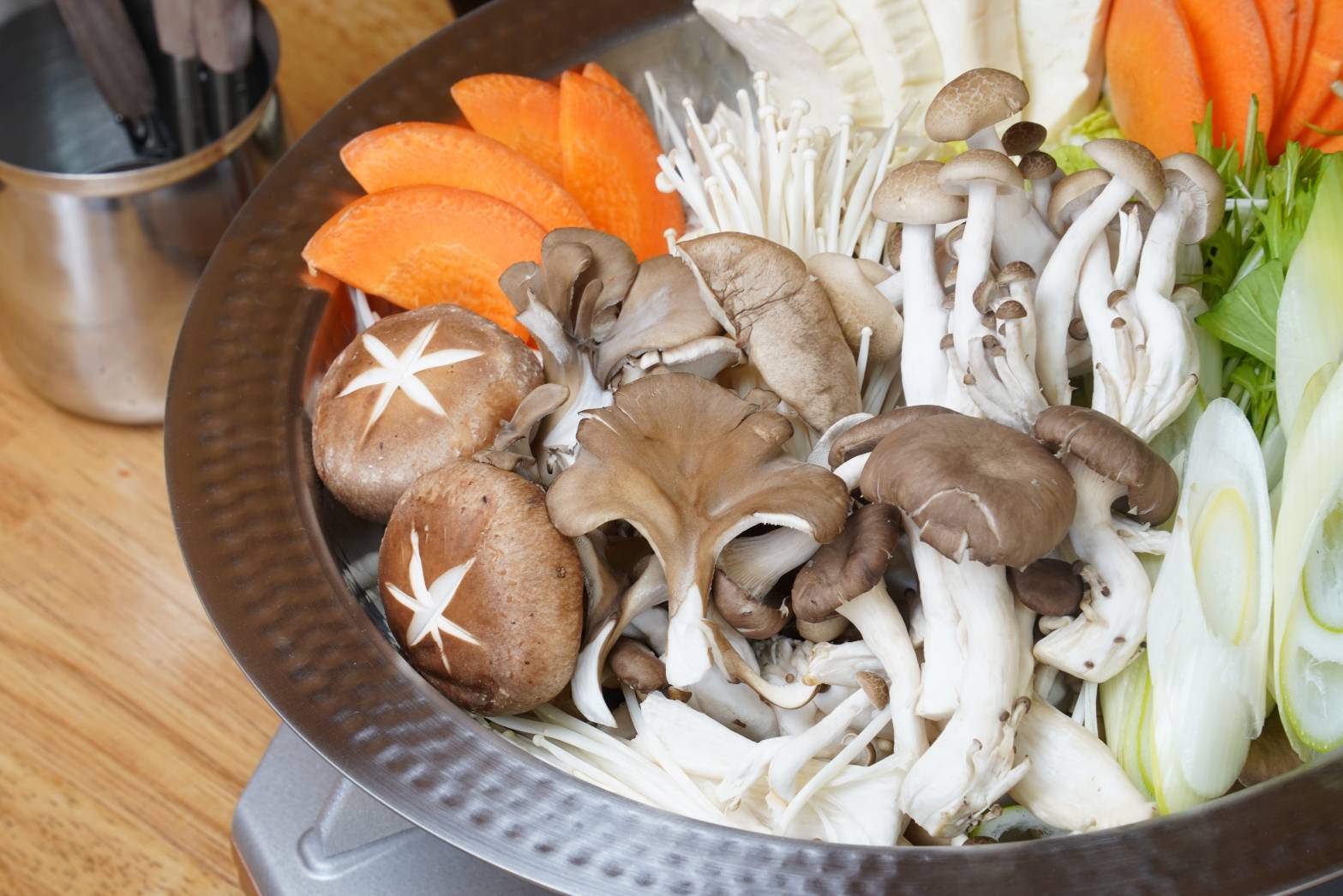 Five-Mushroom Hot Pot