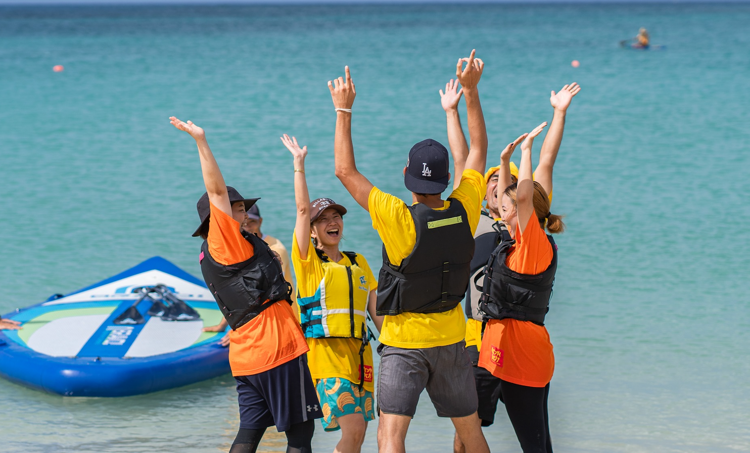 SUP RUNイベントの様子