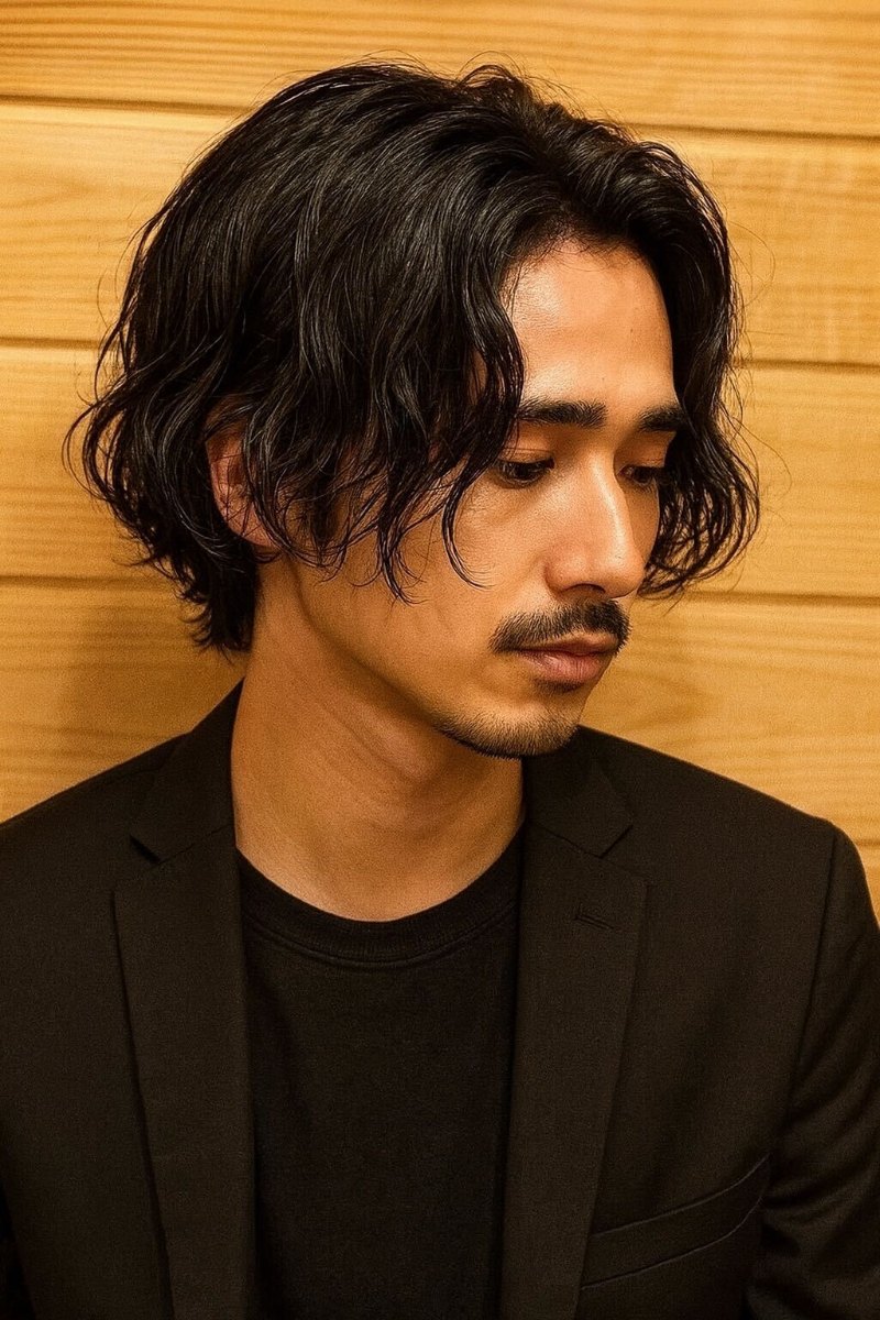 スパイラル色気パーマ