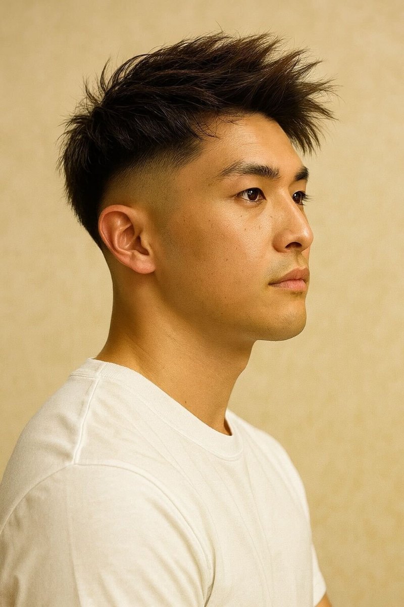 2ブロアップバングスタイル