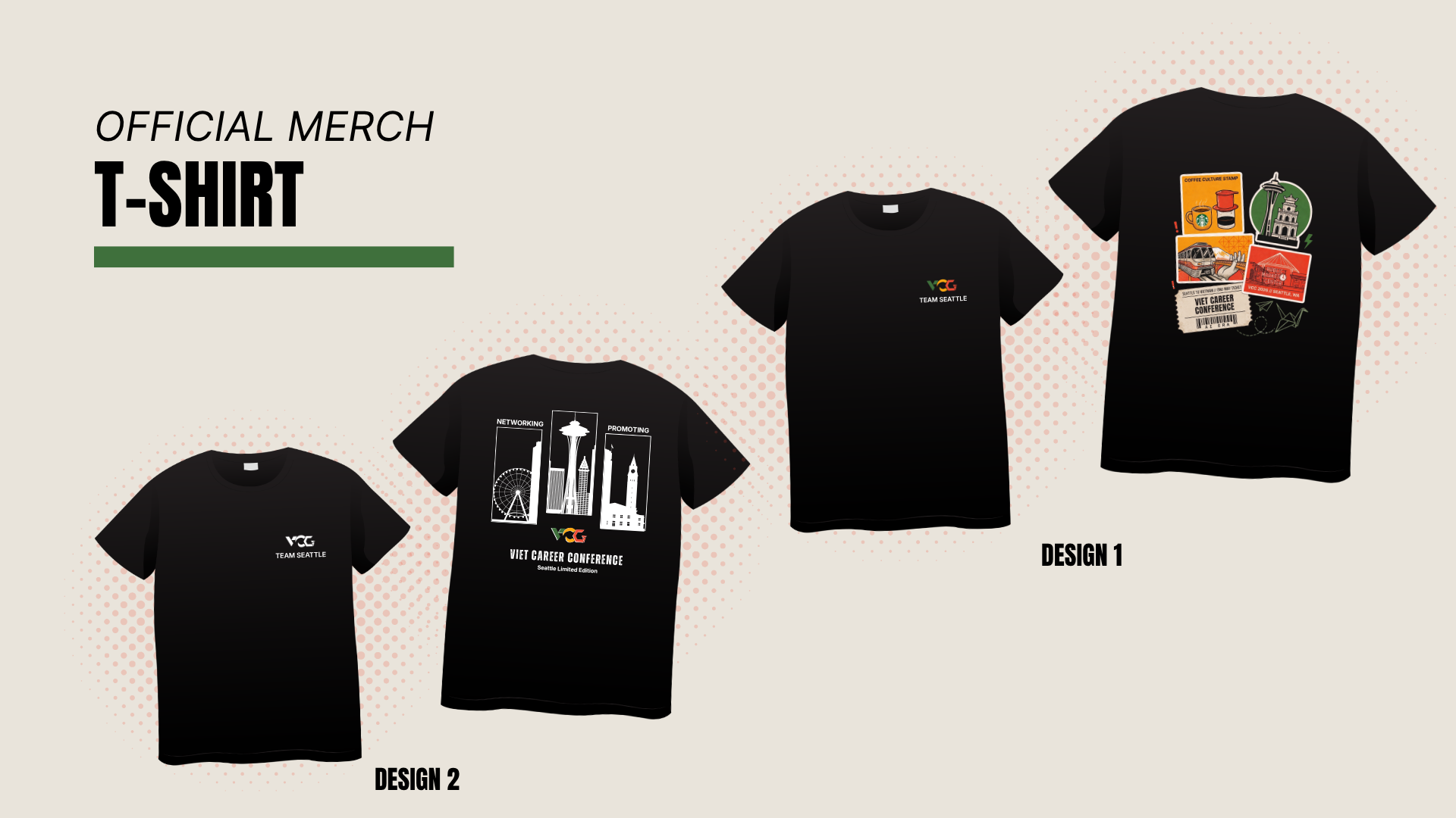 VCC 2026 T-Shirt Design - Front and back merchandise graphic