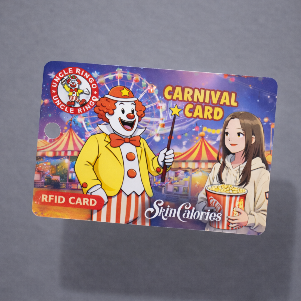 Uncle Ringo x Skincalories RFID Carnival Card