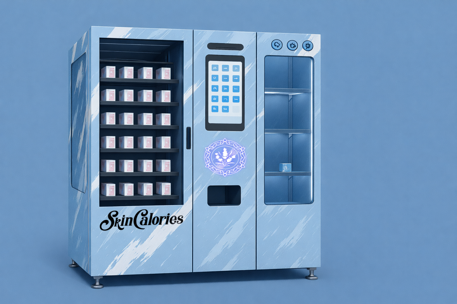 Groove Pods smart retail solution in shopping mall