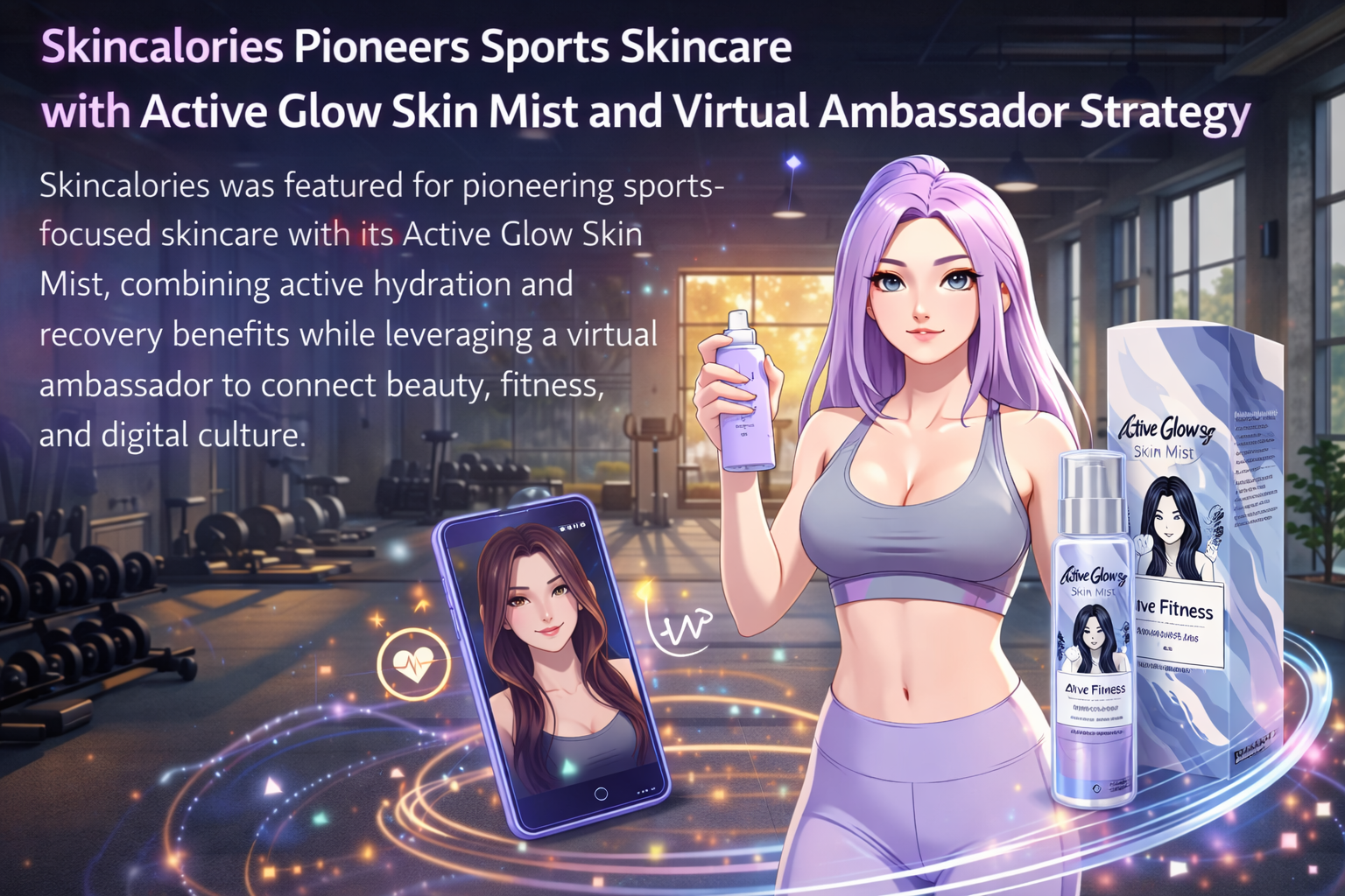 Skincalories Combines Sports Skincare and Virtual Ambassadors to Reach a New Generation