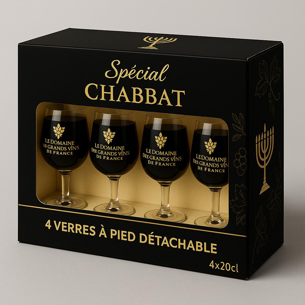 Pack Casher - 4 verres × 187ml