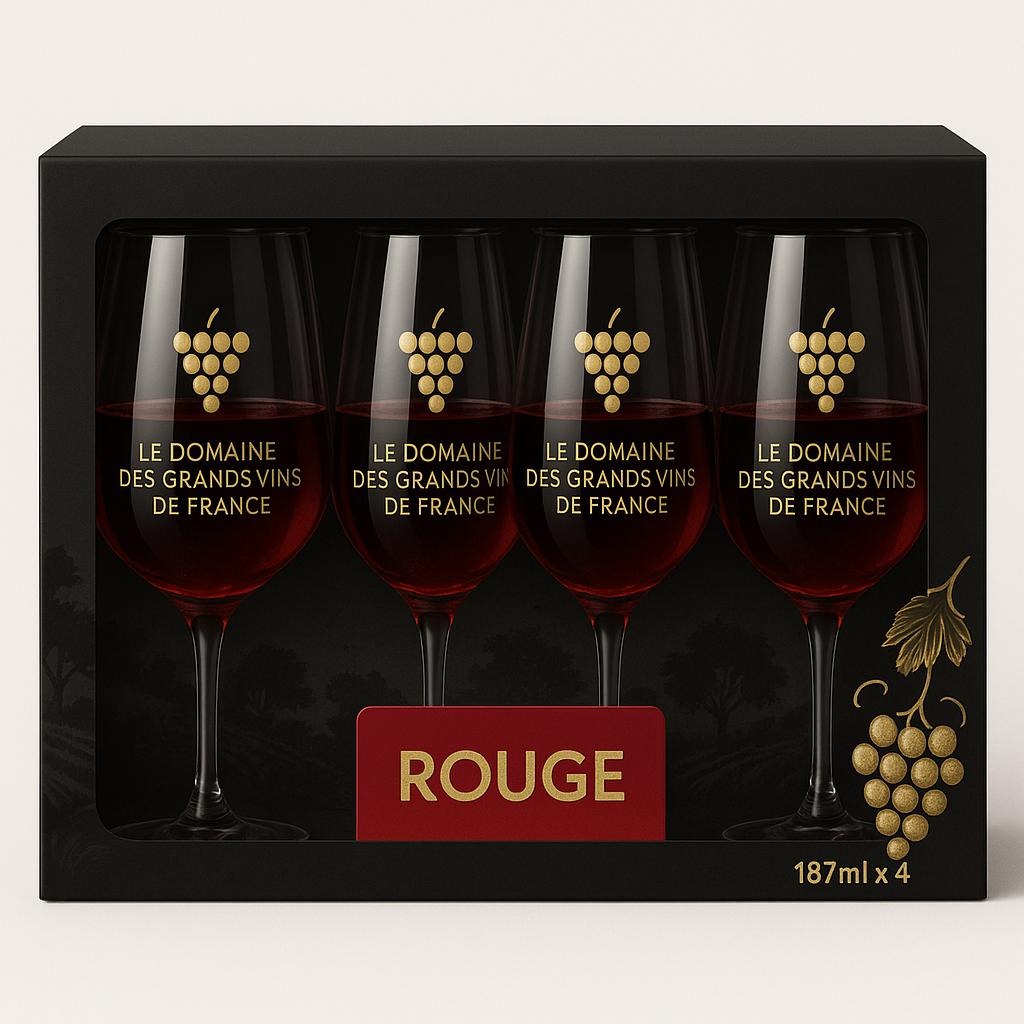 Pack Rouge Premium - Le Domaine des Grands Vins de France