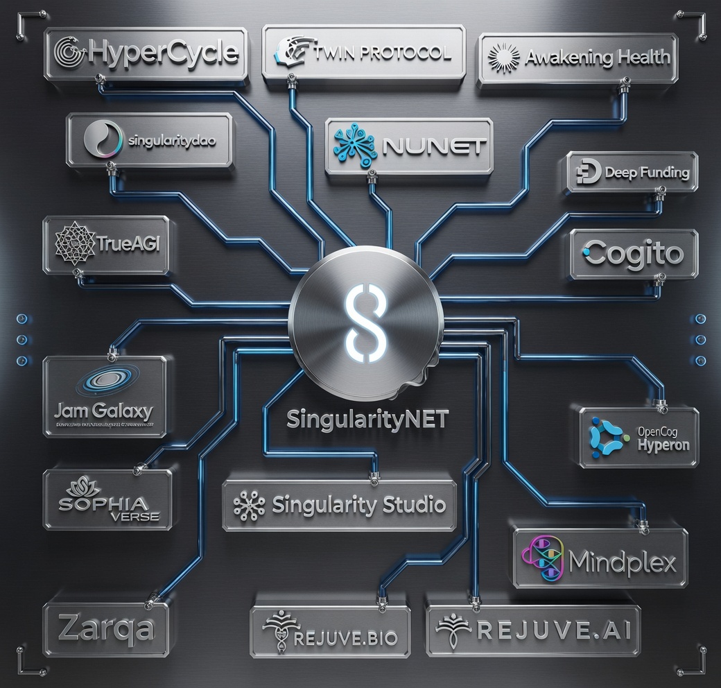 SingularityNET экосистема проектов искусственного интеллекта