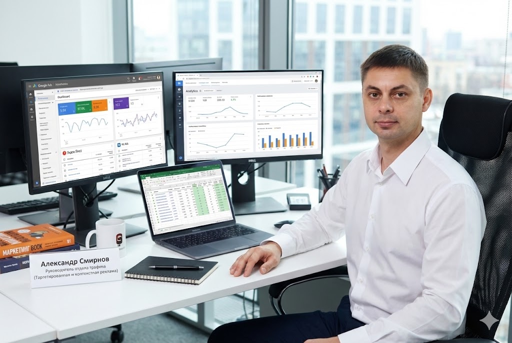 Александр - Руководитель отдела трафика
