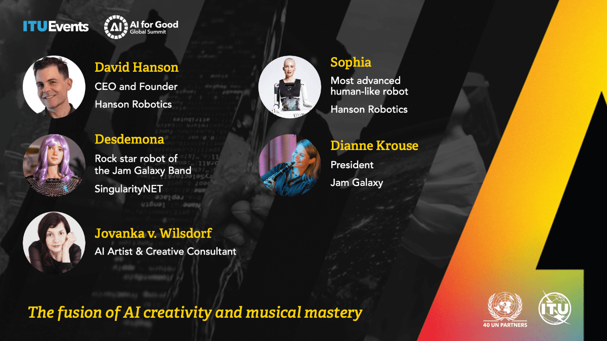 AI for Good Global Summit - Спикеры и роботы