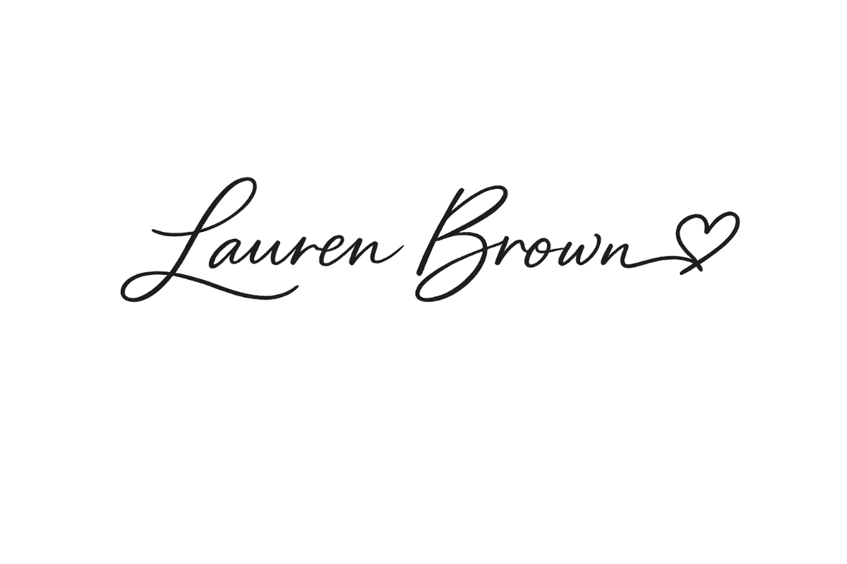 Lauren Brown signature