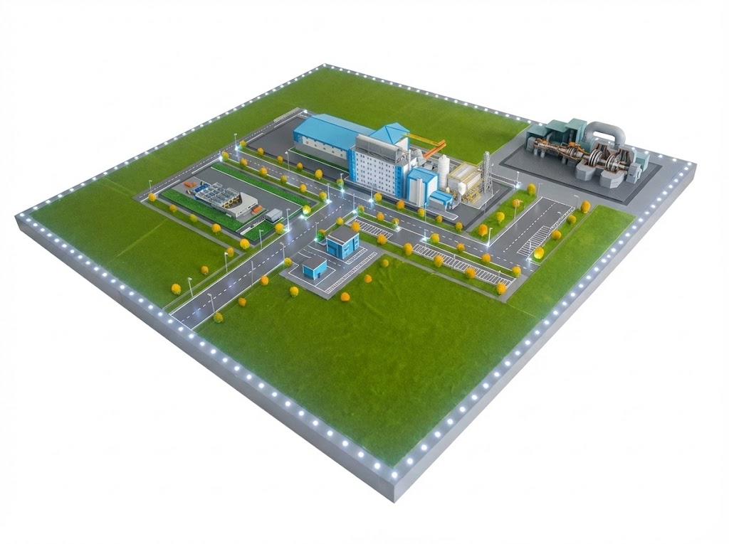 카자흐스탄 With You Clean Tech 프로젝트 모형도 1