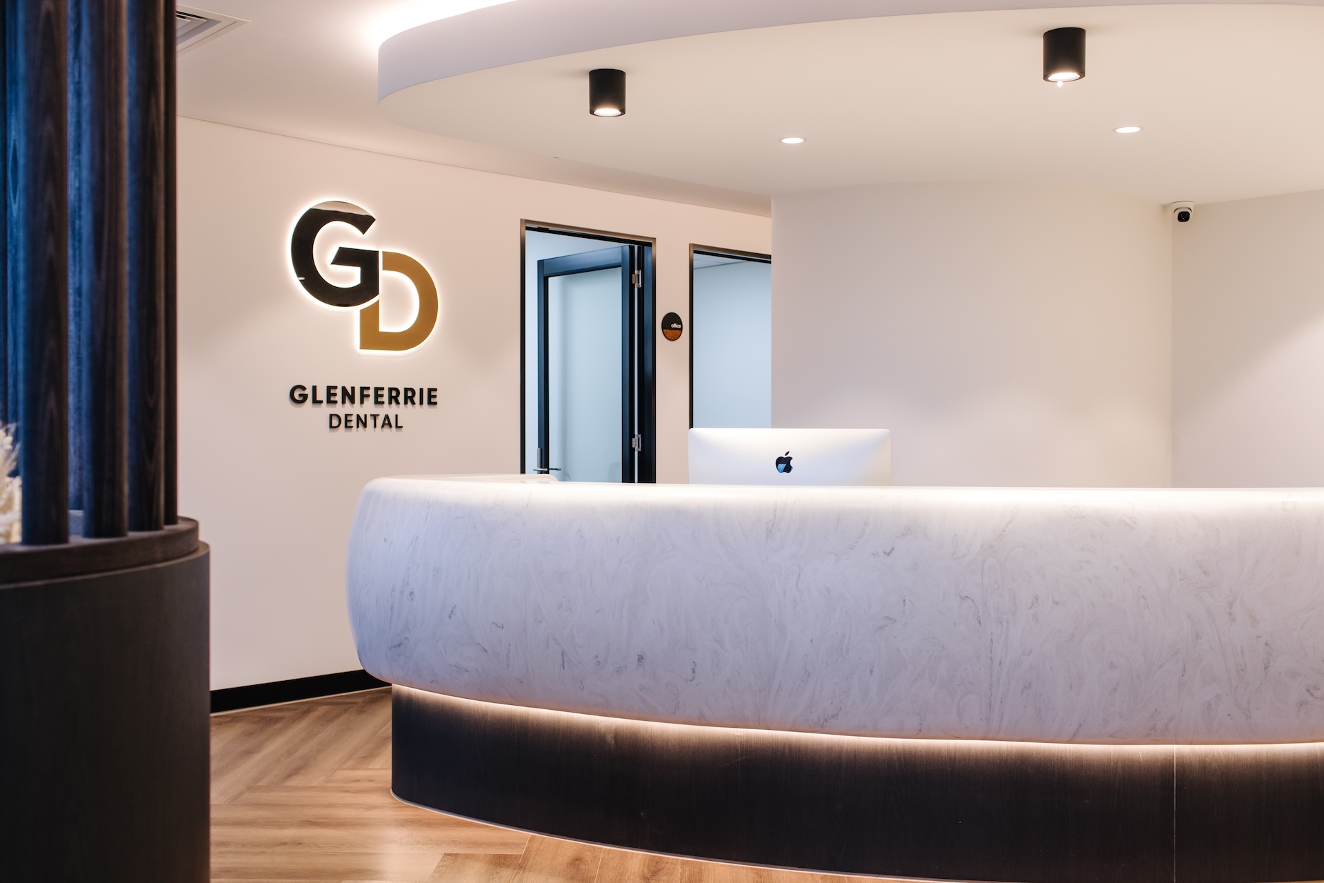 Modern dental clinic interior