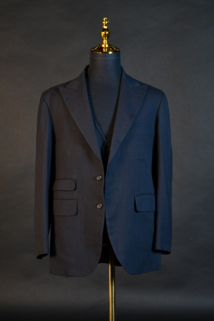 シングルブレストブラック