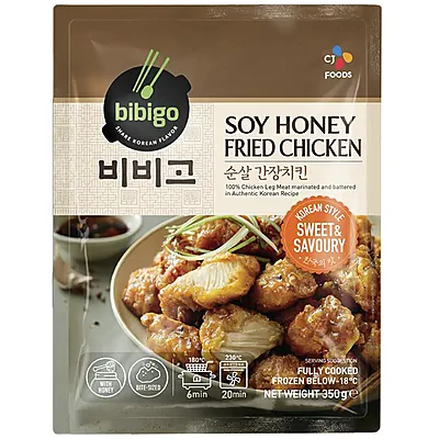Bibigo Пържено пиле със соя и мед, 350гр