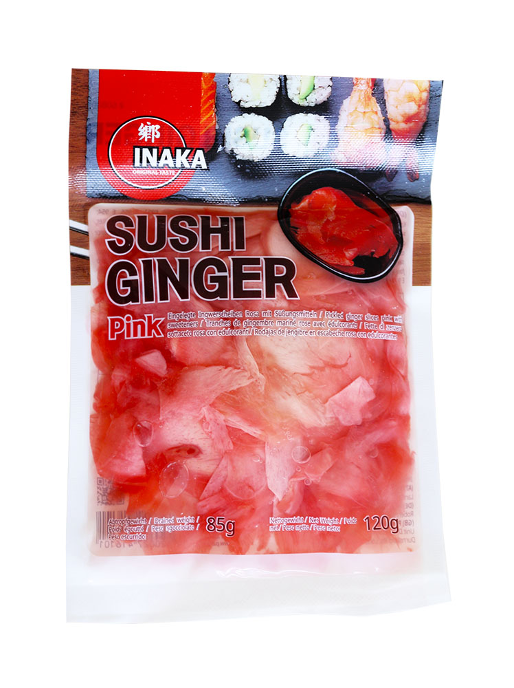 Маринован джинджифил за суши розов