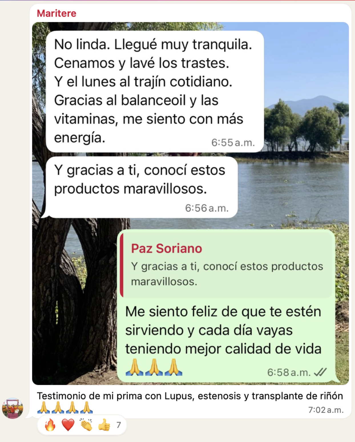 Testimonio de Paz Z.
