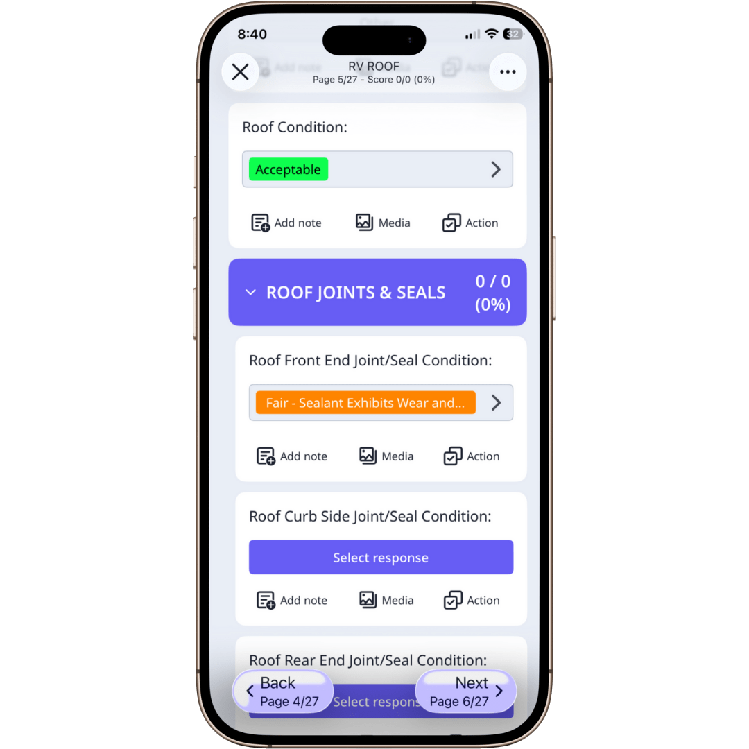 Mobile Optimized Inspections