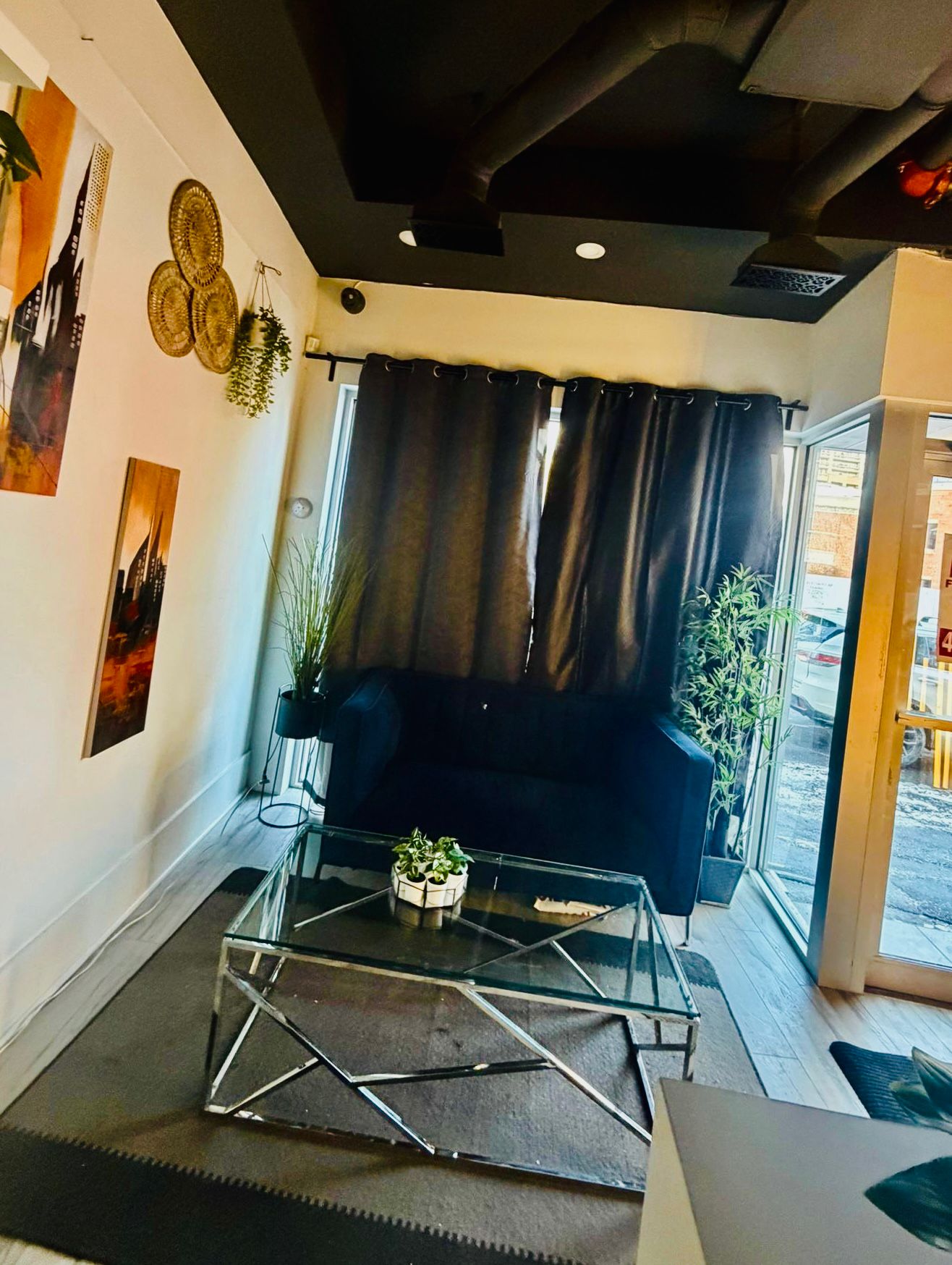 Hot Stone Therapy Setup