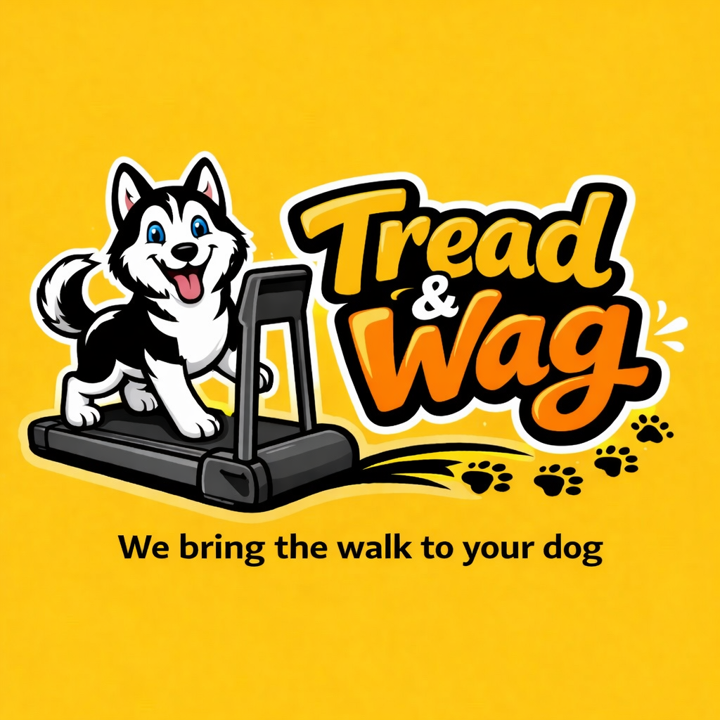 Tread & Wag Logo