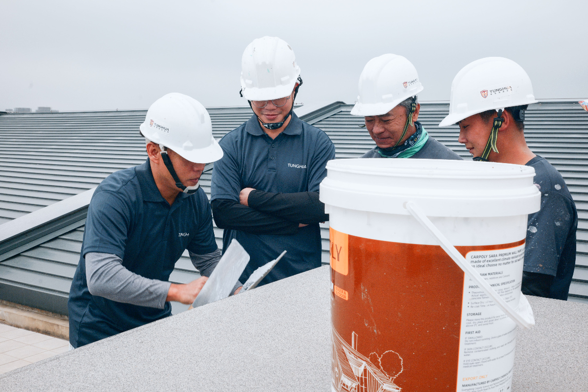 底塗層介面施工