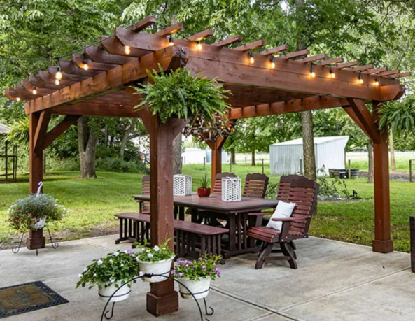 Pergola Construction Project - Completed