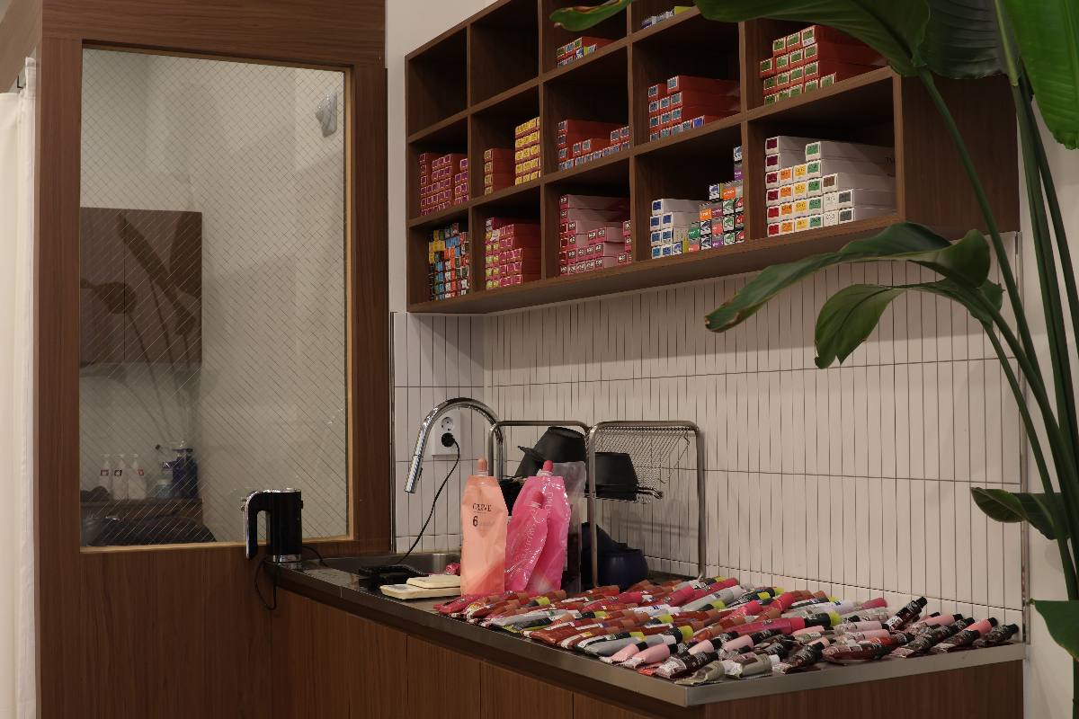 슥삭 매장 인테리어