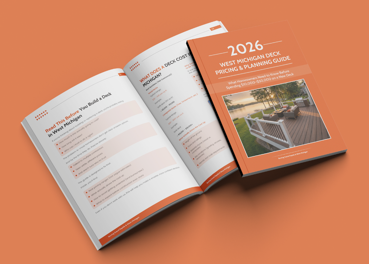 2026 West Michigan Deck Pricing and Planning Guide