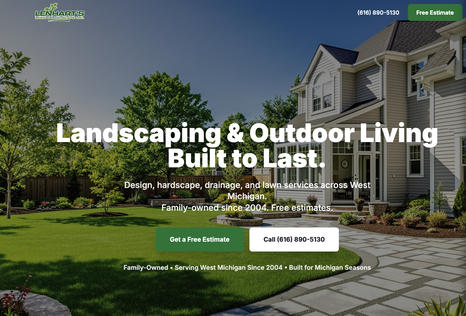 Lenhart's Landscaping after