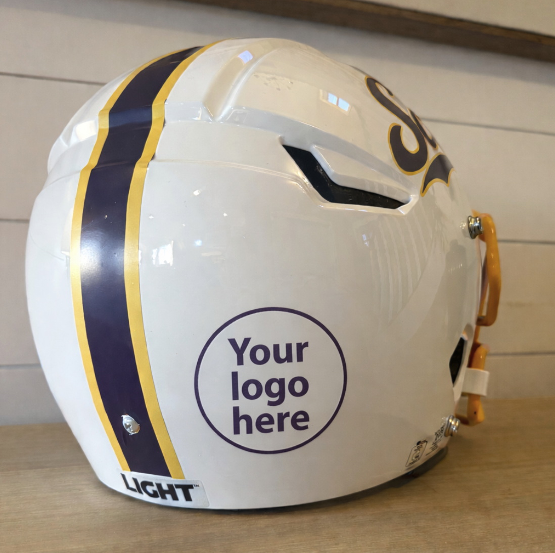 Helmet Sponsorship Photo