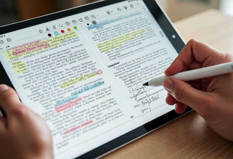 Annotate any PDF with handwriting and AI