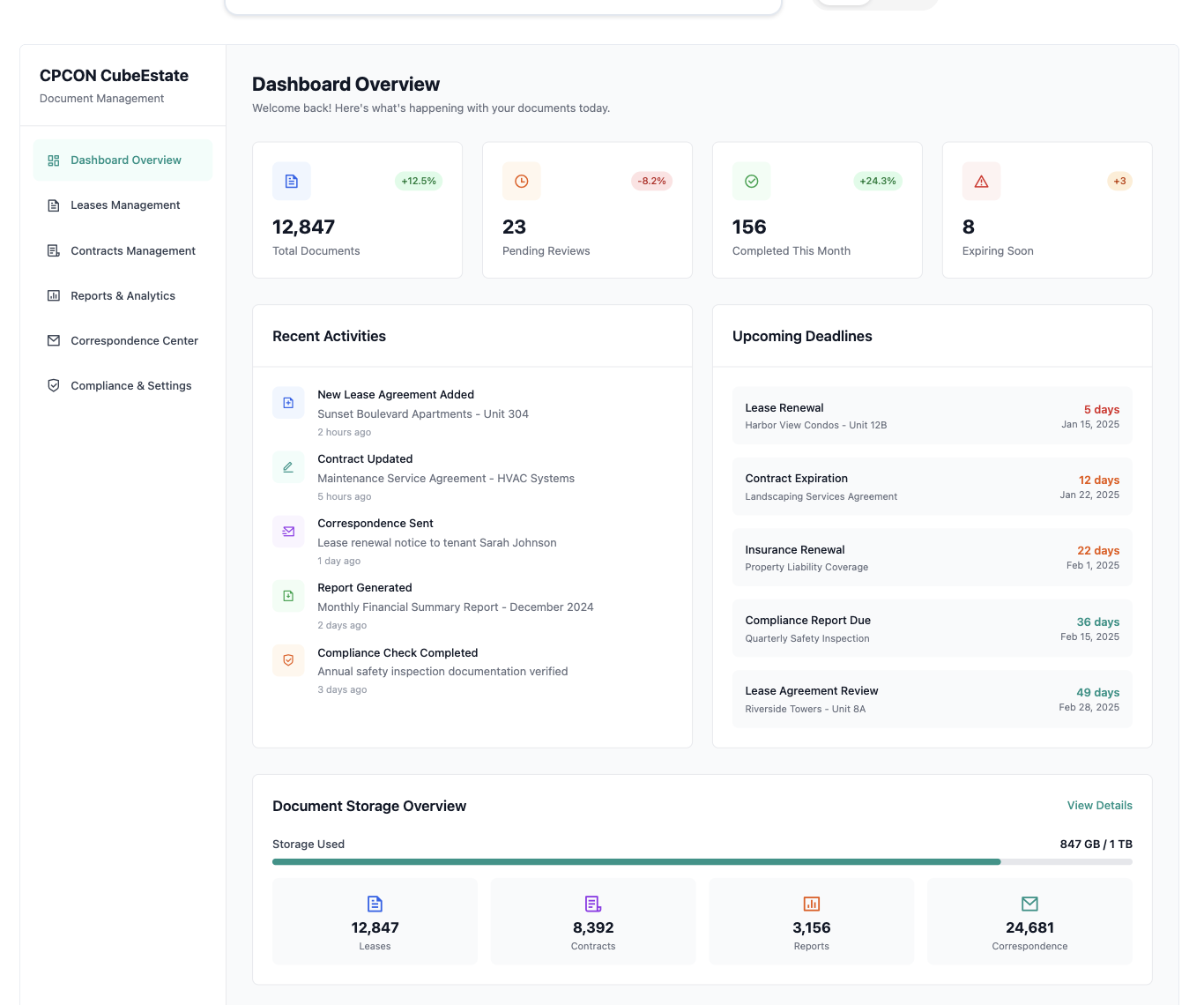 Document Platform Interface