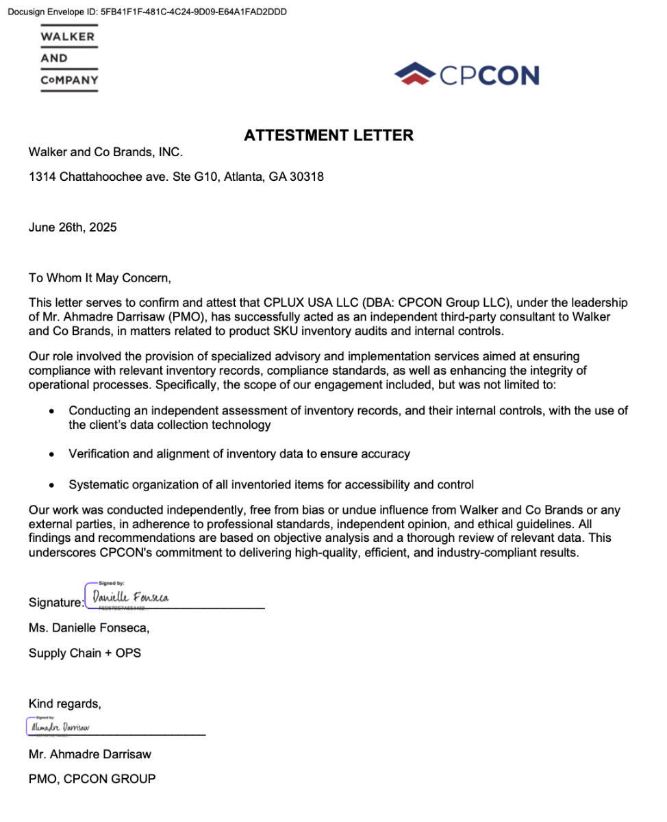 Florida Terminal International Fixed Asset Inventory