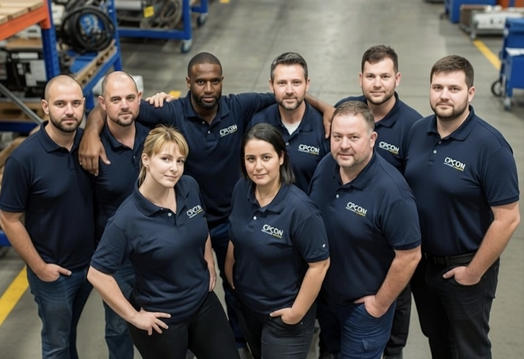 CPCON founding team collaborating on asset management solutions