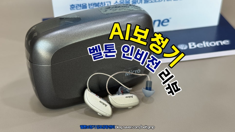 AI보청기 인비전 리뷰 후기