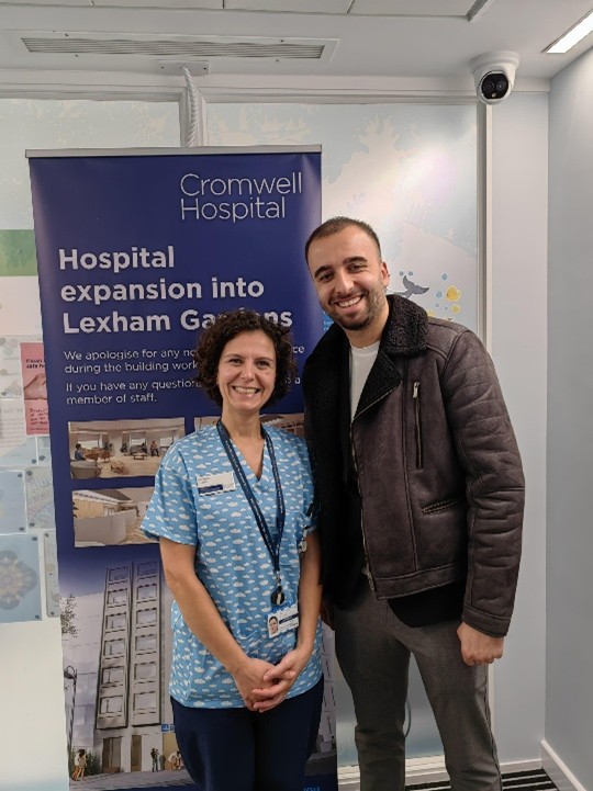 Zülküf Yazıcı – Londra 2023 Cromwell Hospital Ziyareti