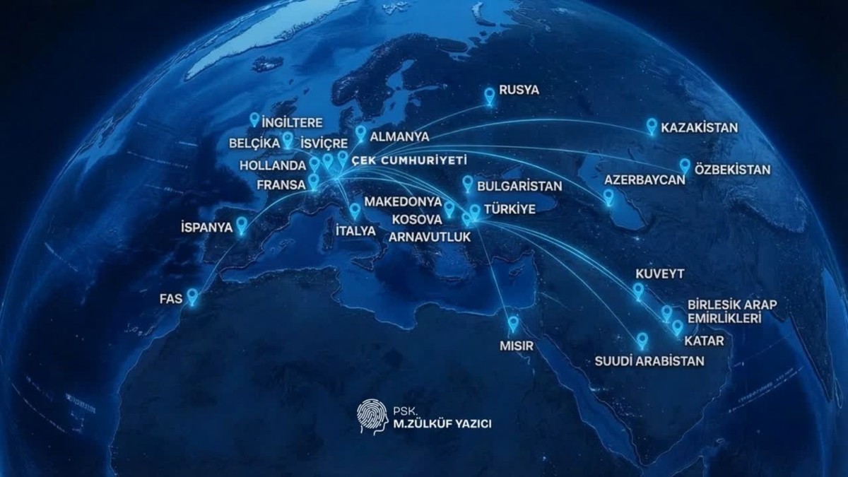 25 Ülkede Uluslararası Deneyim Haritası