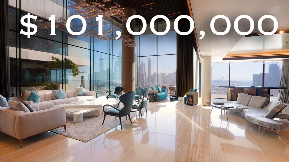 Inside A $101,000,000 PRESIDENTIAL Penthouse In Dubai