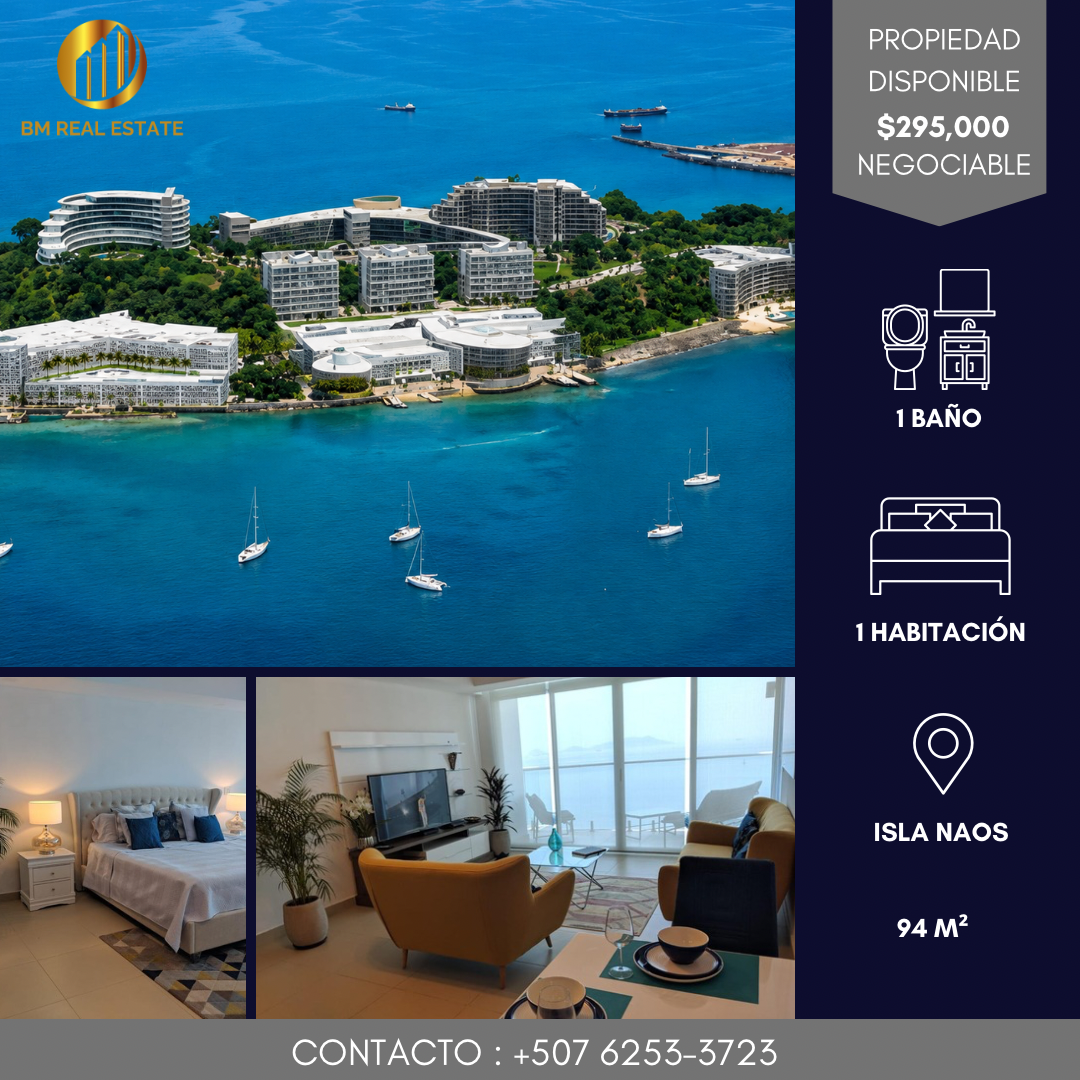 Apartamento frente al mar – Isla Naos