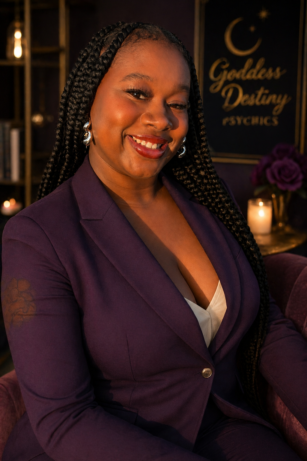 Destiny, founder of Goddess Destiny Psychics