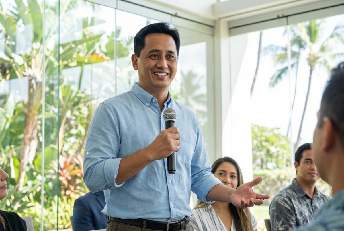 Martin Zialcita Speaking at Technology Conference