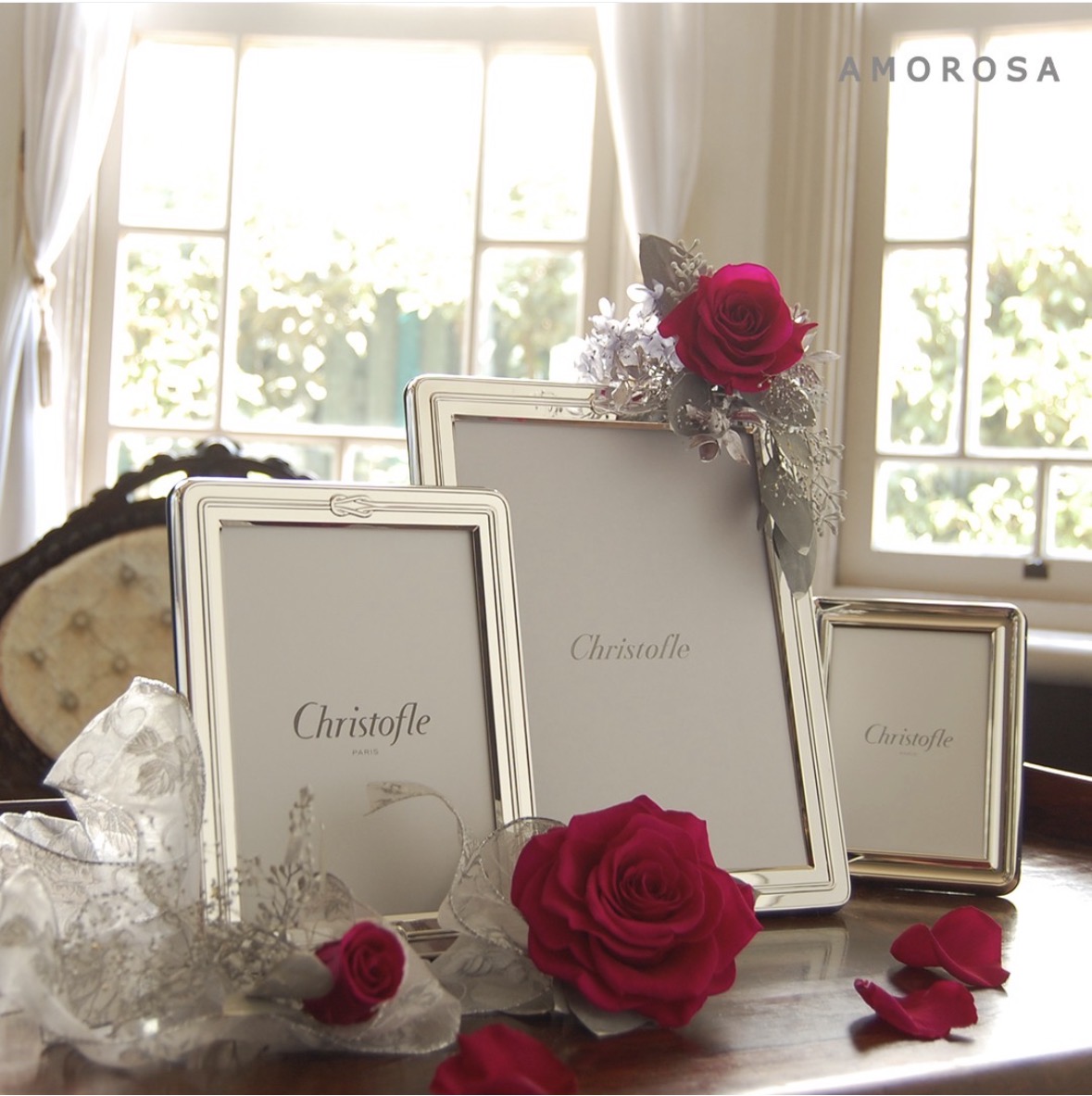 AMOROSA プリザーブドフラワー 加工工程 高品質 花材