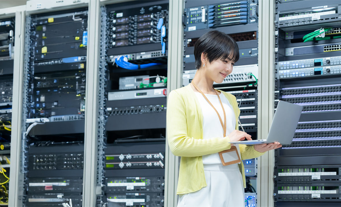 電気通信工事現場 3