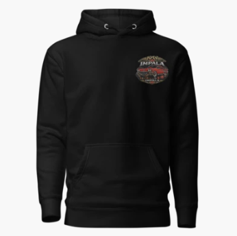 Limited Edition impala embroidery hoodie