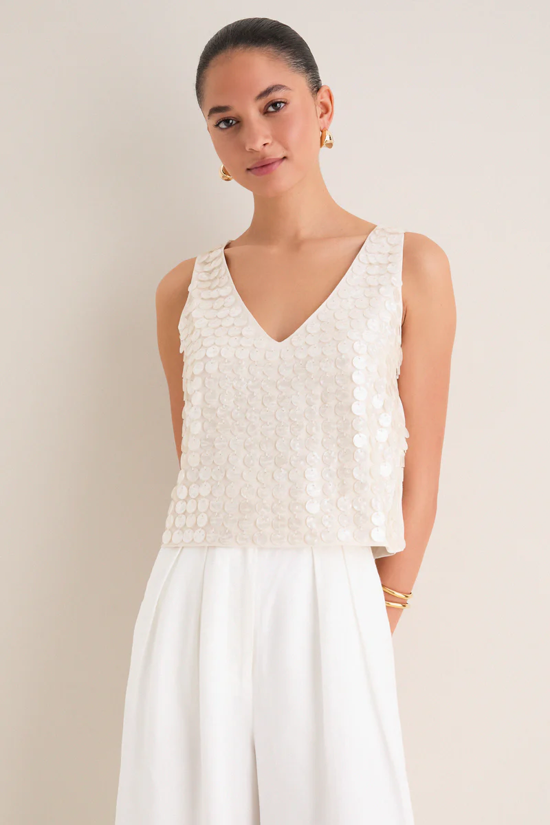 Pearl Shells Disco Tank